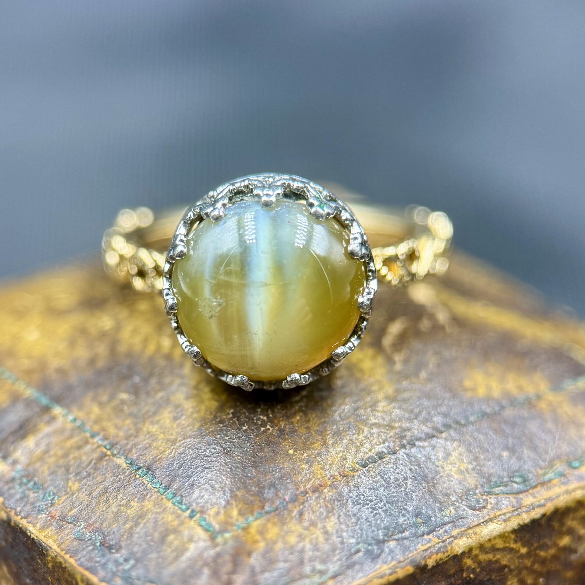 キャッツアイリング　アンティーク キャッツアイリング 新作 | ジュエリー工房 ヴィジェ