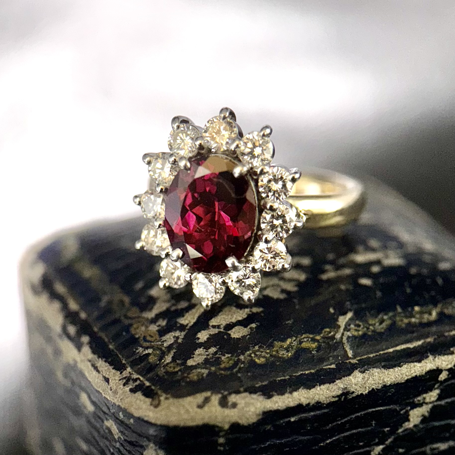 オーダージュエリーロードライトガーネット | ジュエリー工房 ヴィジェ